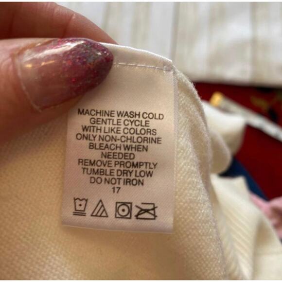 Hampshire Studio White Turtleneck Sweater - Picture 12 of 15